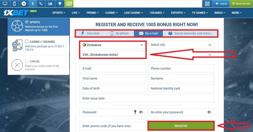 Penyempurnaan Verifikasi Akun 1xBet (KYC)